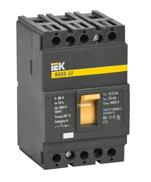 Автоматы в литом корпусе ИЭК