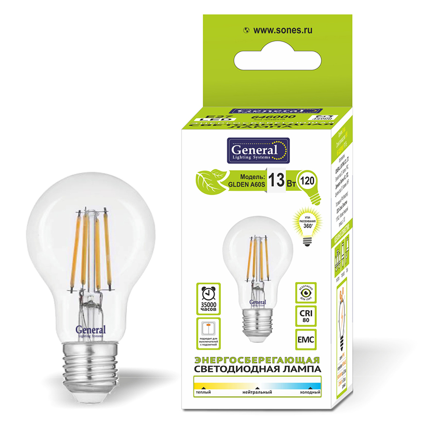 А60, ST64, кукуруза и прочее, филамент диодные (мат, прозр)